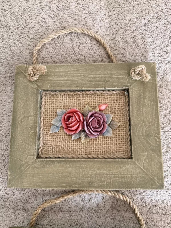 Rankų darbo vintažinės sieninės dekoracijos - , namai ir interjeras 4