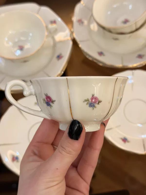Vintažinis porceliano arbatos servizas - , namai ir interjeras 5