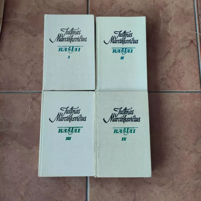Justinas Marcinkevičius. Raštai I, II, III, IV t - Justinas Marcinkevičius, knyga 3