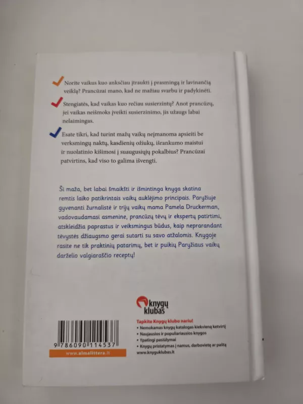 100 prancūziško elgesio taisyklių - Pamela Druckerman, knyga 3