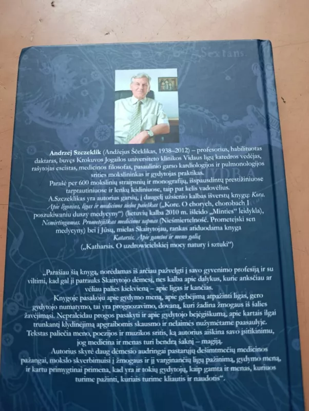 Katarsis. Apie gydomąją gamtos ir meno galią. - Andrzej Szczeklik, knyga 4