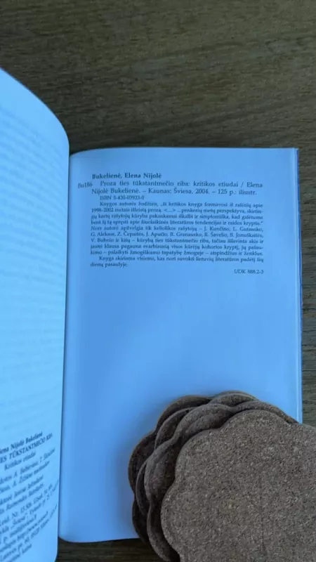 Proza ties tūkstantmečio riba - Elena Nijolė Bukelienė, knyga 4