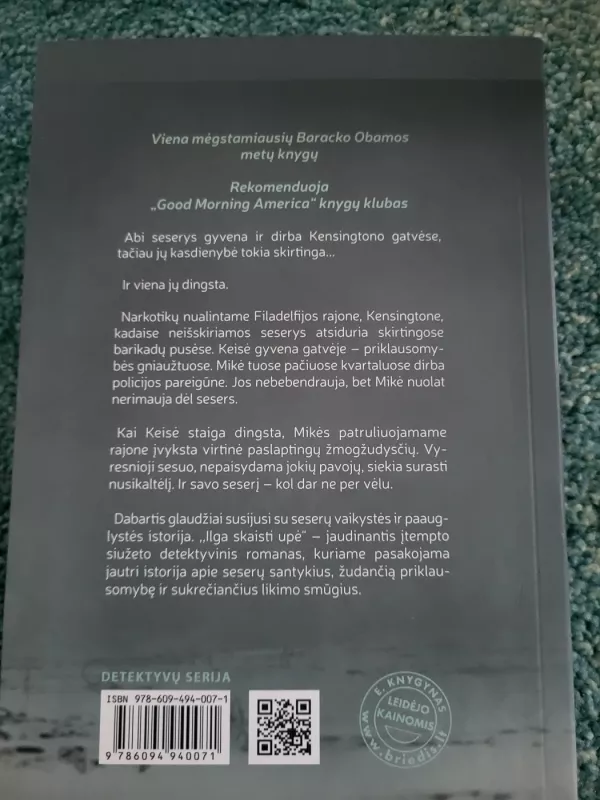 Ilga skaisti upė - Liz Moore, knyga 3