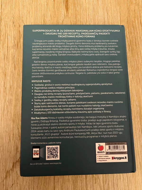 Supermaistas. Naudingiausia mitybos sistema - Adams Ilka, knyga 3