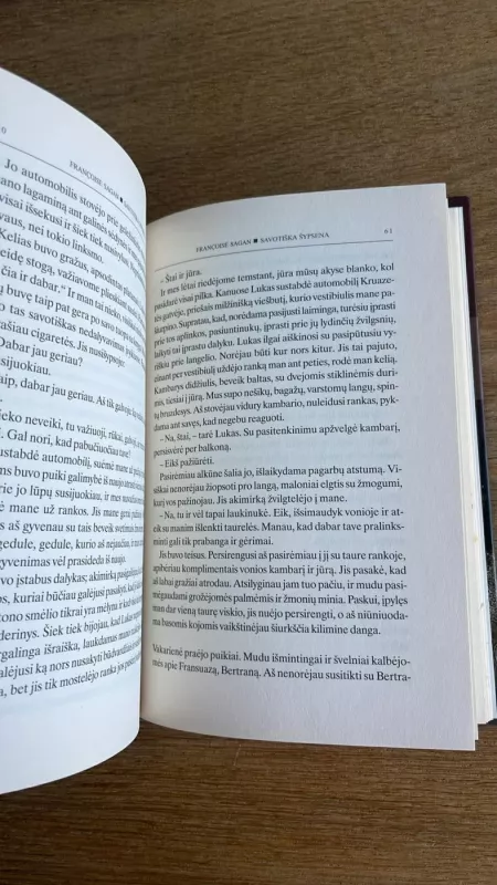 Savotiška šypsena - Francoise Sagan, knyga 4