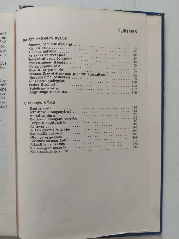 Advokatų kalbos teisme - Vytautas Zabiela, knyga 6