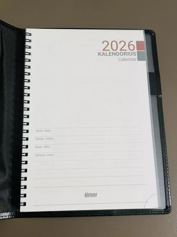 2026 m. darbo kalendorius - Autrorius nenurodytas, knyga 5