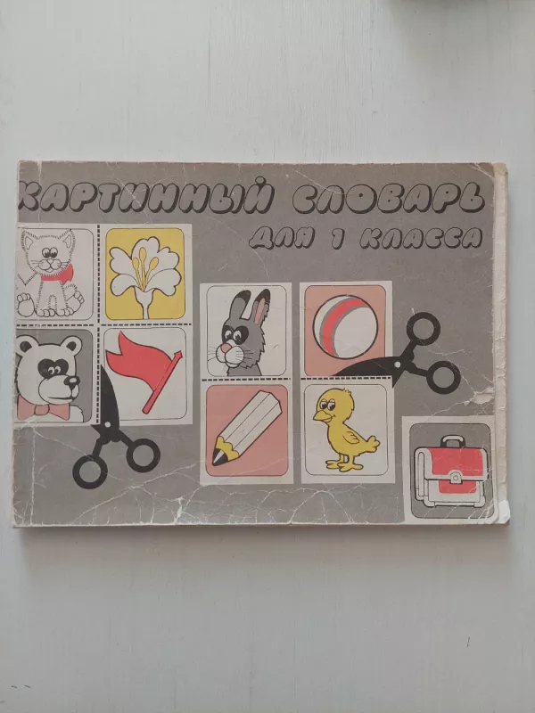 Paveikslėlių žodynas. Rusų kalbai mokyti 1 klasei - J. Zelenkauskienė, knyga 2