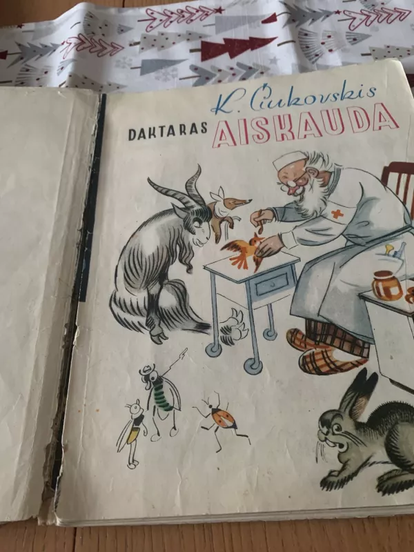 Daktaras Aiskauda - Kornejus Čiukovskis, knyga 6