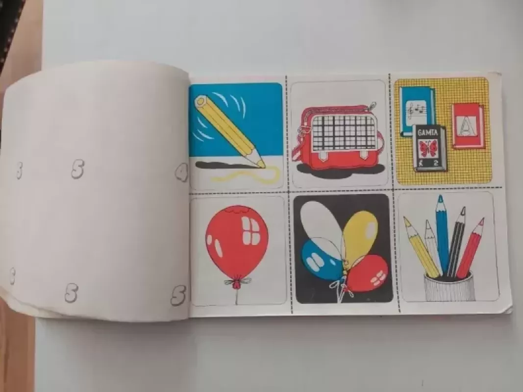 Paveikslėlių žodynas. Rusų kalbai mokyti 1 klasei - J. Zelenkauskienė, knyga 6