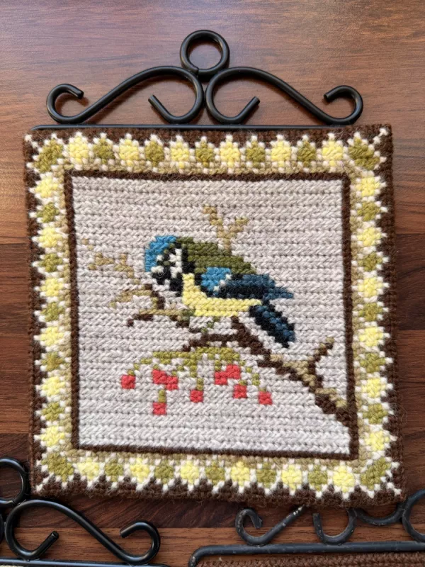 Rankų darbo vintažiniai gobelenai (3vnt.) - , namai ir interjeras 6