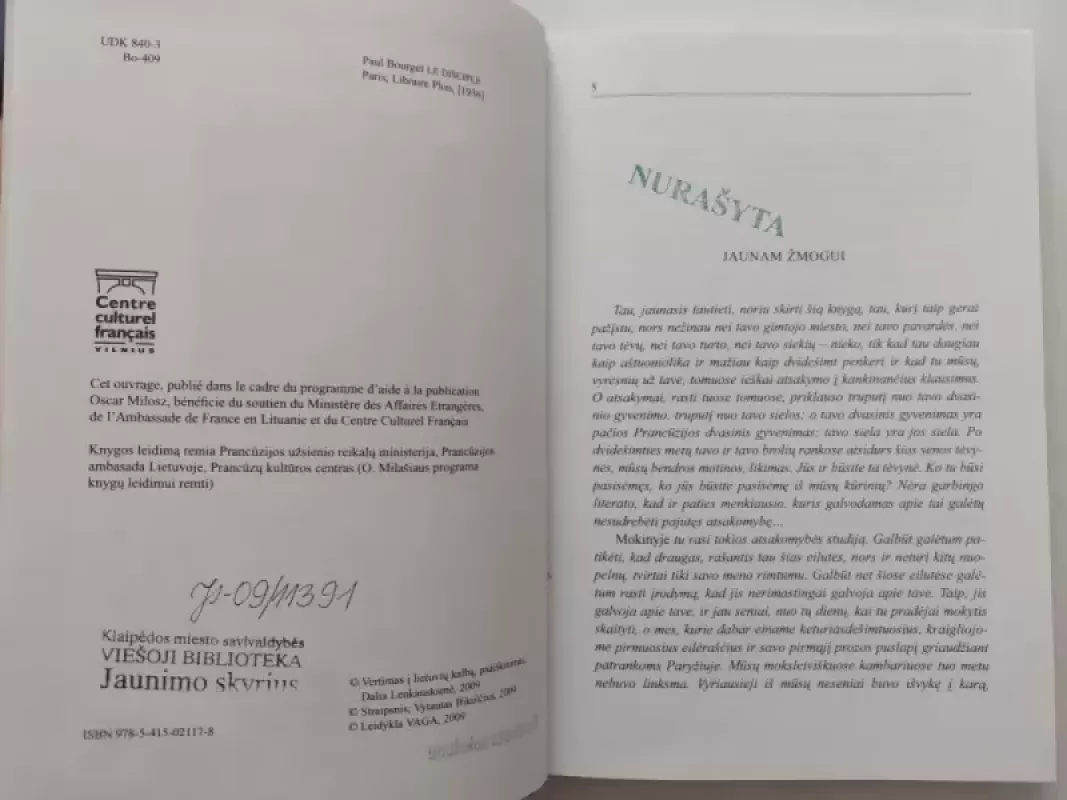 Mokinys - Paul Bourget, knyga 4