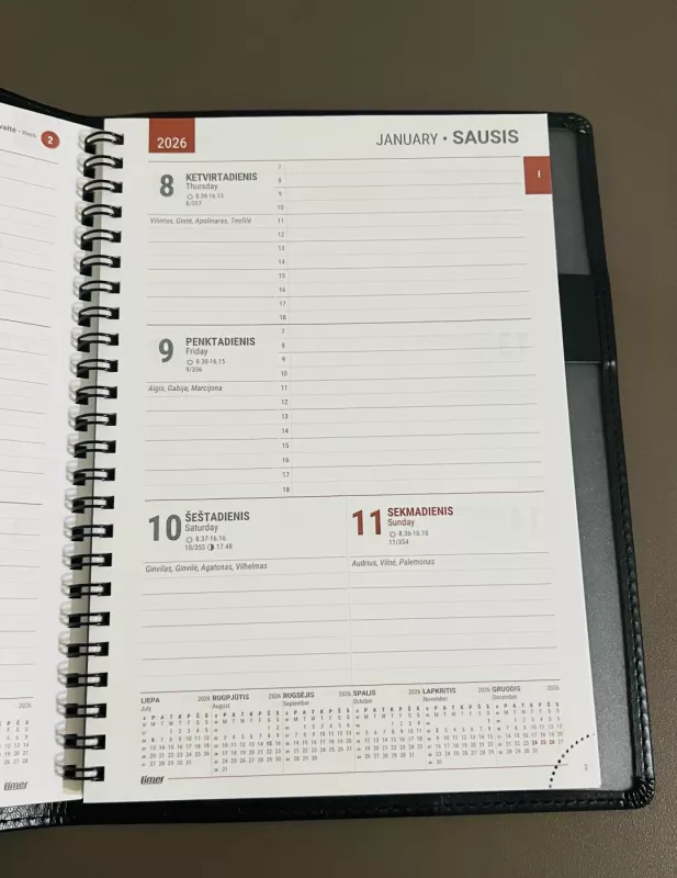 2026 m. darbo kalendorius - Autrorius nenurodytas, knyga 4