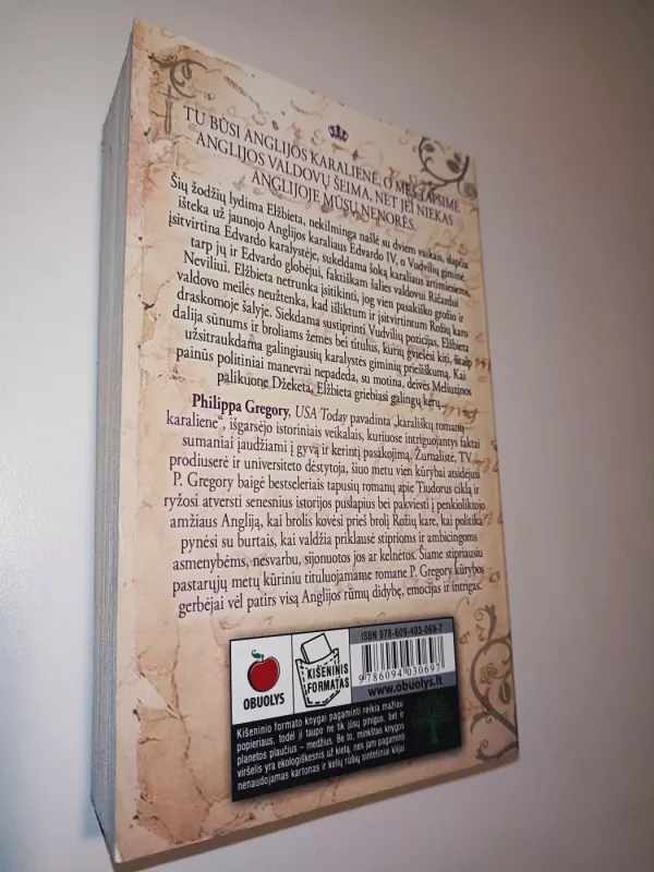 Baltoji Karalienė - Philippa Gregory, knyga 4