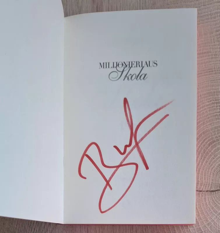 Milijonieriaus skola - Agnė Bausienė, knyga 6