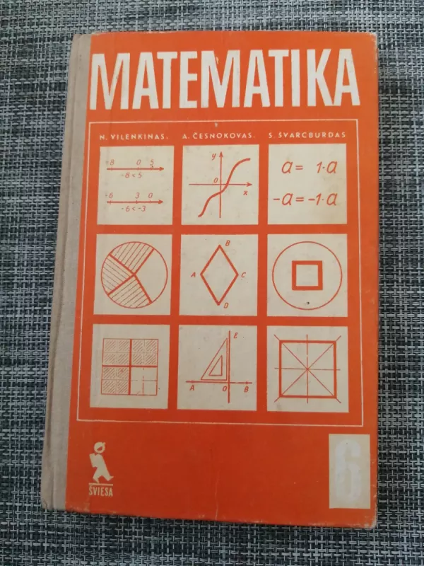 Matematika 6 klasei - Naumas Vilenkinas, knyga 2