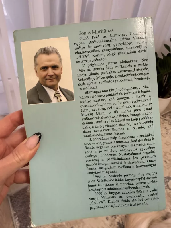 Žmogaus gyvenimo nesėkmių bei susirgimų priežąstys ir galimybės jų išvengti - Jonas Markūnas, knyga 3