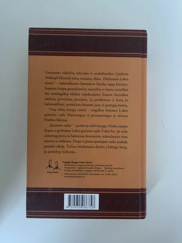 Jaunasis vadas - Lizelotė Velskopf-Henrich, knyga 3