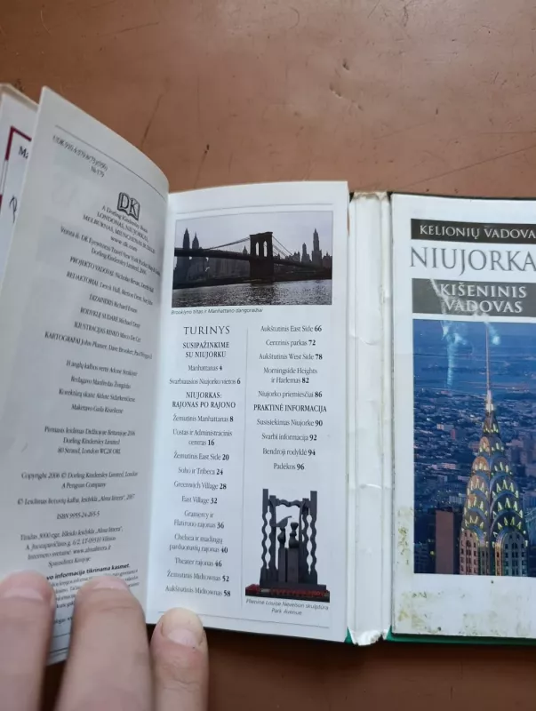 Niujorkas (kišeninis žemėlapis ir vadovas ) - Autorių grupė, knyga 4