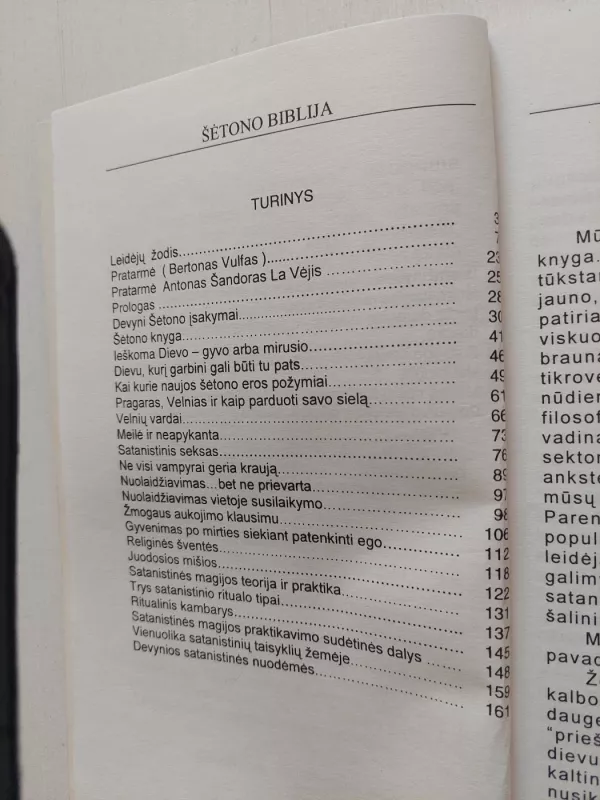 Šėtono biblija - Anton LaVey, knyga 5