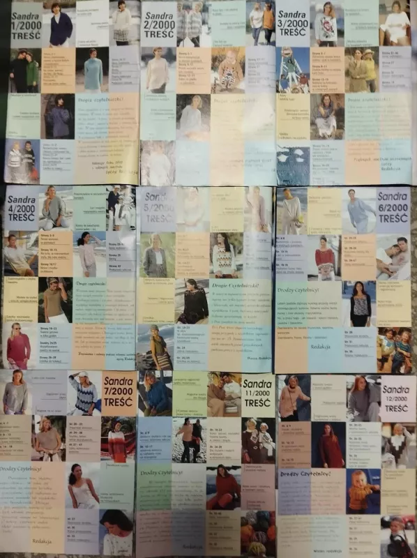 Sandra 2000/9 vnt - Sandra žurnalas, knyga 3