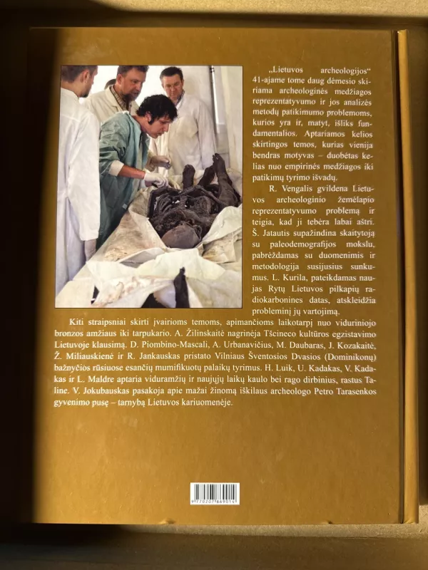 Lietuvos archeologija 41 - Autorių Kolektyvas, knyga 3