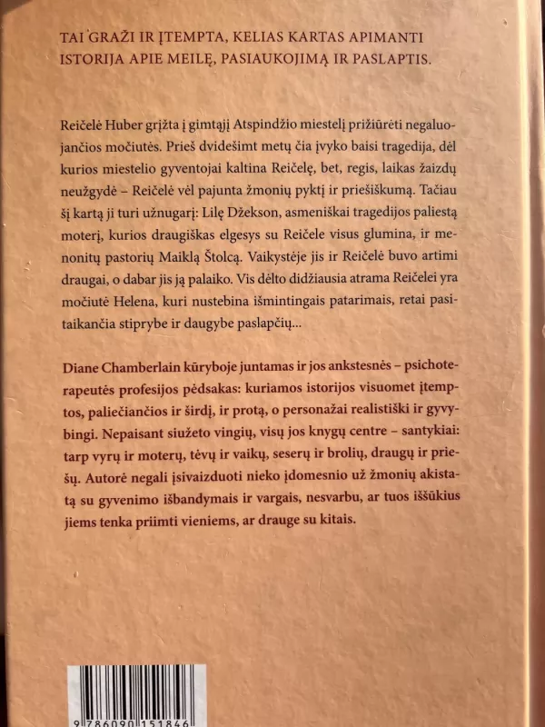 Atspindys - Diane Chamberlain, knyga 3