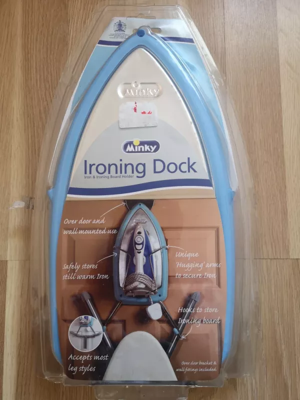 Minky Ironing Dock lygintuvo ir lyginimo lentos laikiklis - , namai ir interjeras 2