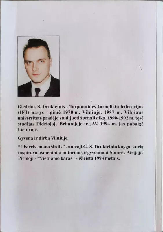 Ulsteris, mano širdis. Šiaurės Airijos istorija - Giedrius S. Drukteinis, knyga 3