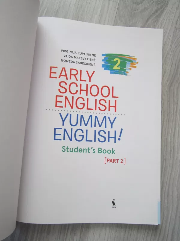 early school english - Virginija Rupaitienė, Nomeda  Sabeckienė, Vaida  Maksvytienė, knyga 3