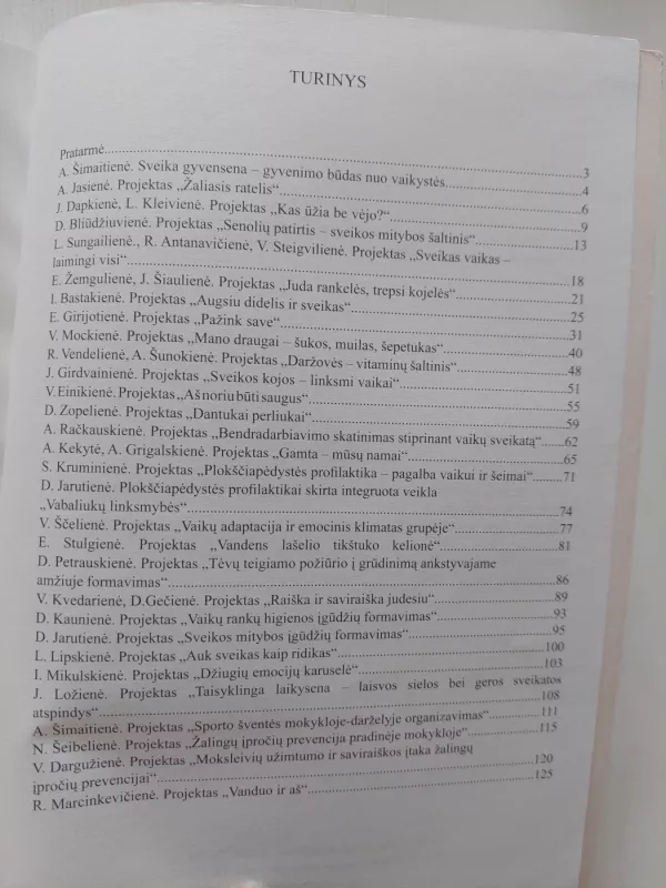 Sveikatos ugdymo projektai ir jų įgyvendinimas - Aautorių kolektyvas, knyga 4