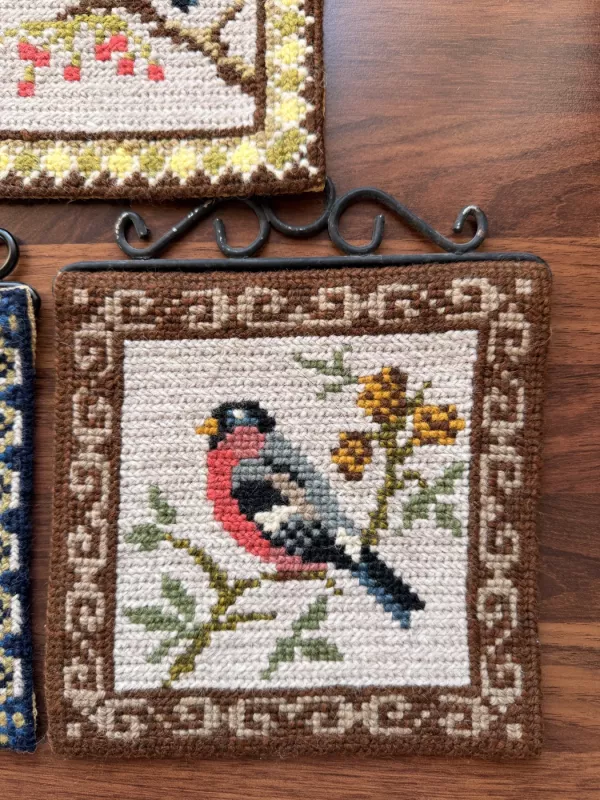 Rankų darbo vintažiniai gobelenai (3vnt.) - , namai ir interjeras 4