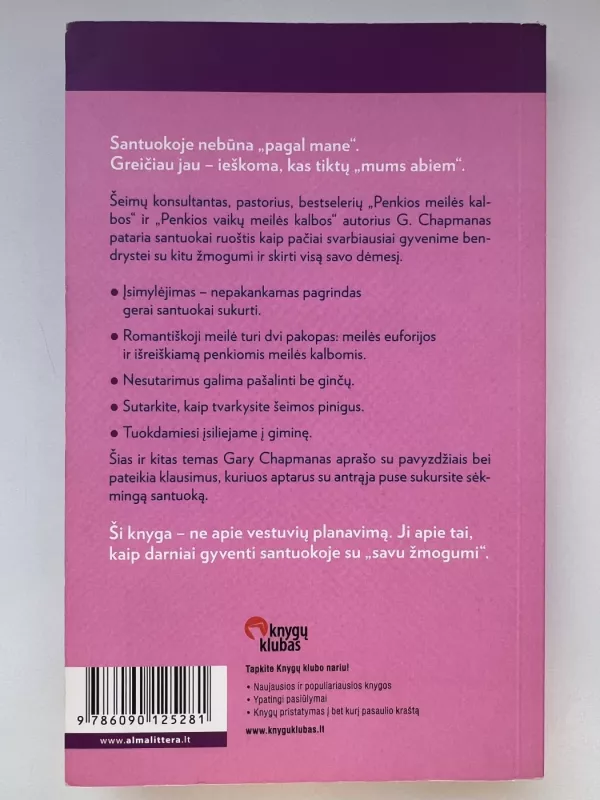 Meilė santuokoje. Apie meilės pokyčius santykiuose - Gary Chapman, knyga 3