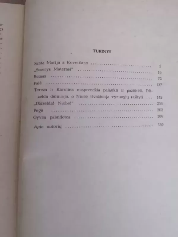 Seserys Materasi - Aldas Palaceskis, knyga 6