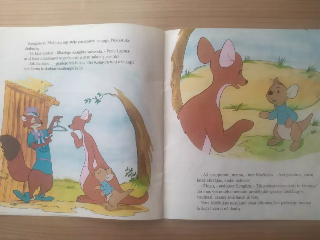 Nauji Mikės Pūkuotuko drabužiai - Walt Disney, knyga 4