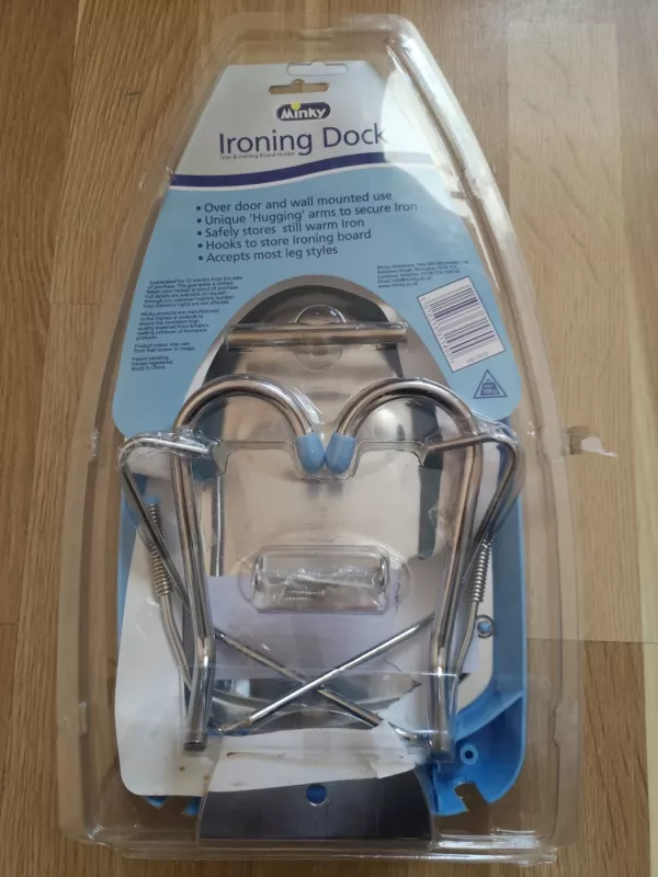 Minky Ironing Dock lygintuvo ir lyginimo lentos laikiklis - , namai ir interjeras 4