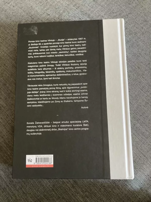 Vilniaus iliuzionai - Sonata Žalneravičiūtė, knyga 4