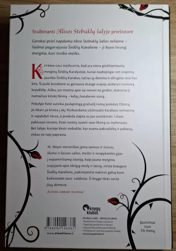 Beširdė - Marissa Meyer, knyga 3