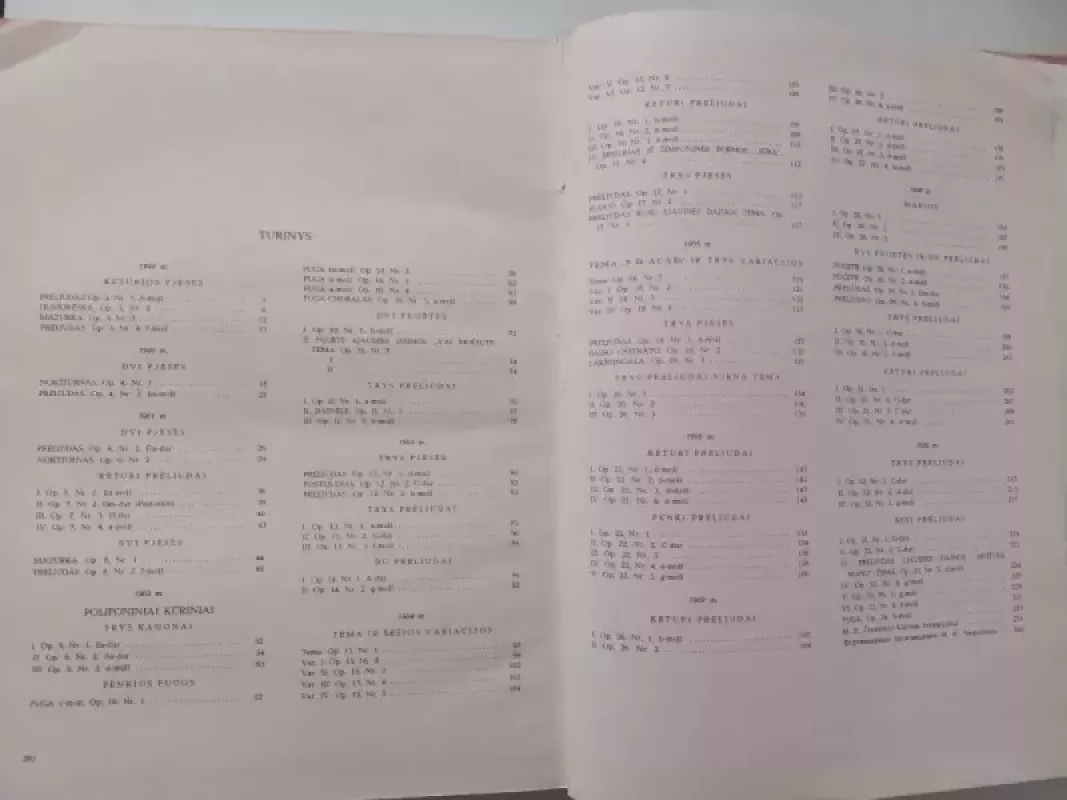 Mikalojus Konstantinas Čiurlionis. Kūriniai fortepijonui. - Jadvyga Čiurlionytė, knyga 4