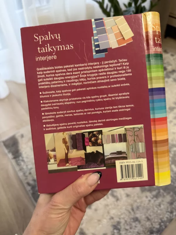 Spalvų taikymas interjere - Anna Starmer, knyga 3