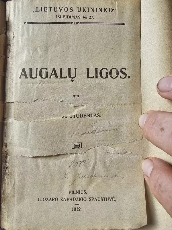 Augalų ligos - Studentas, knyga 3