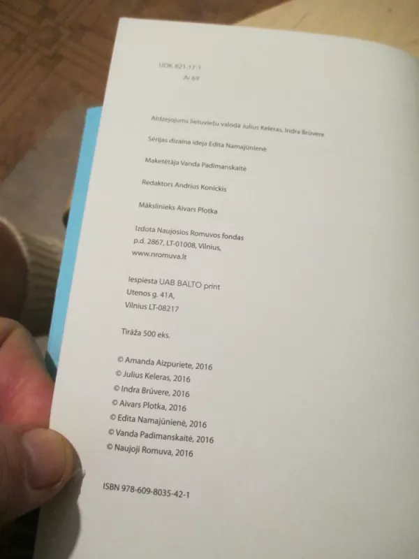 Dviese apie meilę. Divatā par mīlestību - Amanda Aizpurietė , Julius Keleras, knyga 3