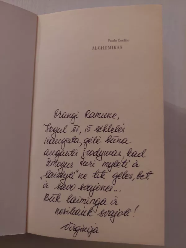 Alchemikas - Paulo Coelho, knyga 3