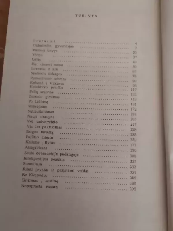 Jaunystės atradimas - Antanas Venclova, knyga 6