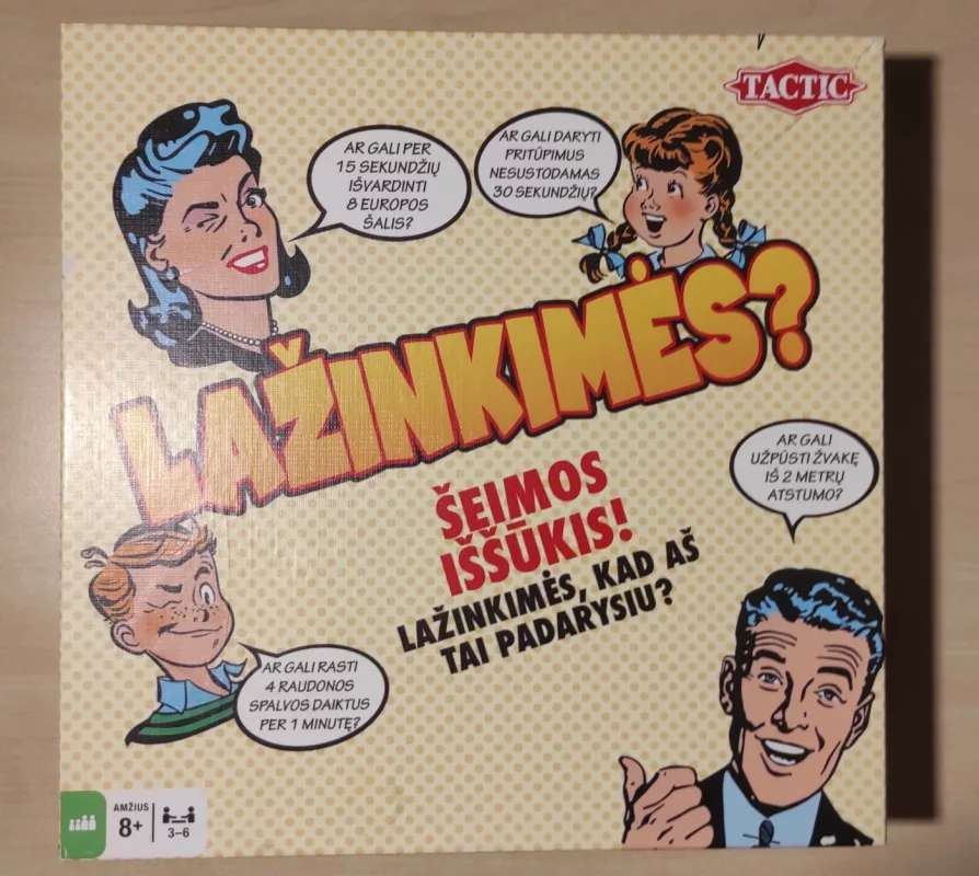 Stalo žaidimas Lažinkimės? - , stalo žaidimas 2