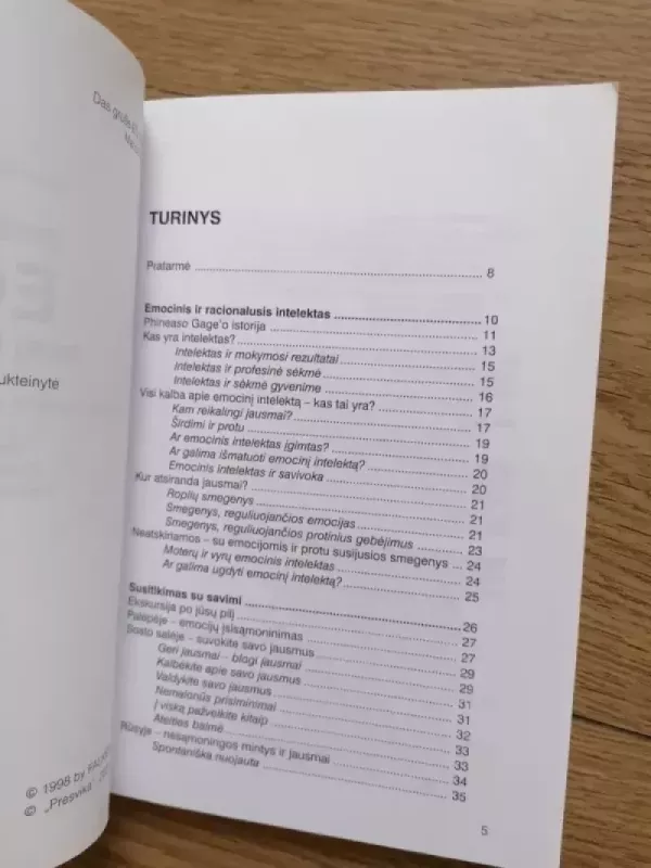 Sėkmę lemiantis emocinis intelektas. Didžioji testų knyga - Marion M. Sehr, knyga 3