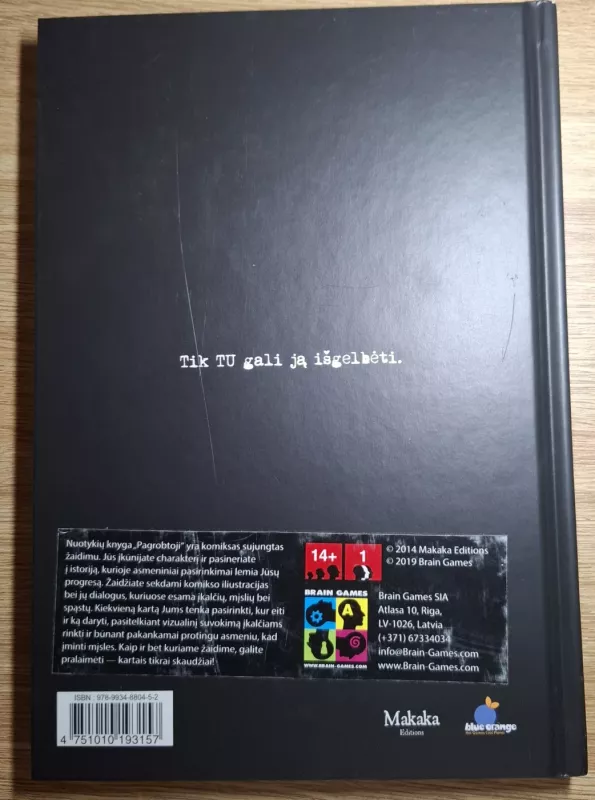 Pagrobtoji - Tavo pasirinkimai. Tavo nuotykis. Tavo istorija - Manuro, knyga 2