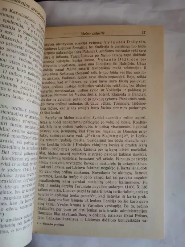 Klaipėdos problema - R. Valsonokas, knyga 4