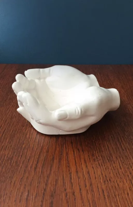 Interjero detalė, dekoracija, statulėlė „Rankos“ (iš gipso) - , namai ir interjeras 4