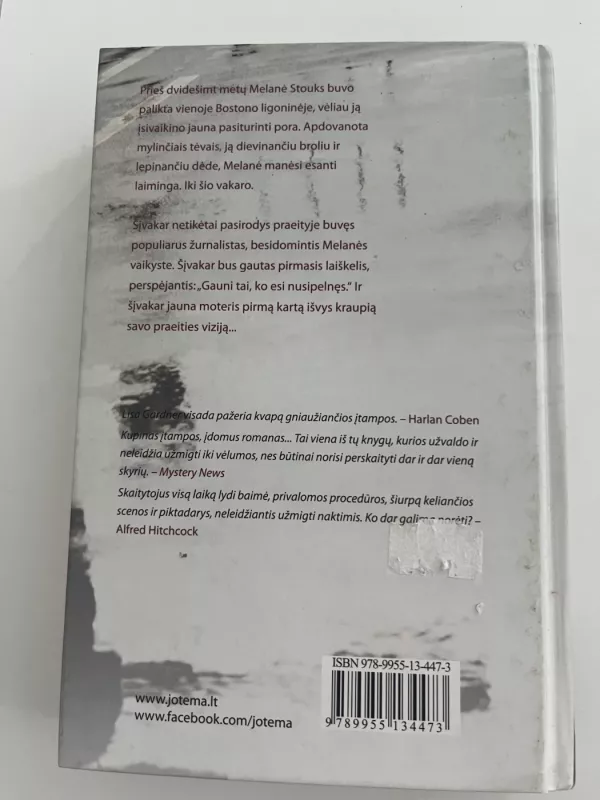 Kita dukra - Lisa Gardner, knyga 3